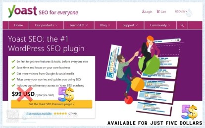 Yoast SEO Premium WordPress SEO Plugin