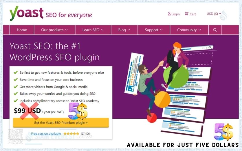 Yoast SEO Premium WordPress SEO Plugin